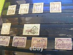 British India & States Stamp Collection in album