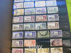 British India & States Stamp Collection in album