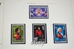 British Isles Collection Of 1,000+ Stamps Mostly Mnh Stored In Album