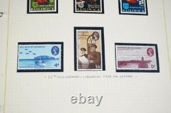 British Isles Collection Of 1,000+ Stamps Mostly Mnh Stored In Album