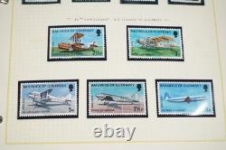 British Isles Collection Of 1,000+ Stamps Mostly Mnh Stored In Album