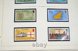 British Isles Collection Of 1,000+ Stamps Mostly Mnh Stored In Album