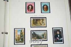 British Isles Collection Of 1,000+ Stamps Mostly Mnh Stored In Album