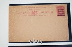 British Morocco Stationery Collection Of 27 Postcards / Envelopes In Scott Album