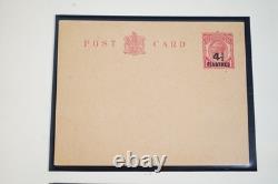 British Morocco Stationery Collection Of 27 Postcards / Envelopes In Scott Album