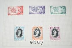 British Omnibus & Upu World Collection Nearly 700 Mint Stamps In Album