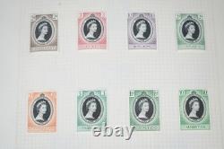 British Omnibus & Upu World Collection Nearly 700 Mint Stamps In Album