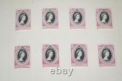 British Omnibus & Upu World Collection Nearly 700 Mint Stamps In Album