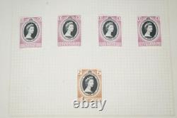 British Omnibus & Upu World Collection Nearly 700 Mint Stamps In Album