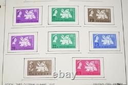 British Omnibus & Upu World Collection Nearly 700 Mint Stamps In Album