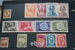 Bulgaria Collection Of 2000+ Stamps Mint & Used Stored In Album On Stock Pages