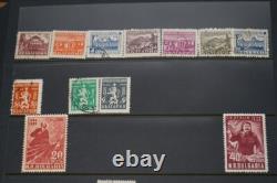 Bulgaria Collection Of 2000+ Stamps Mint & Used Stored In Album On Stock Pages