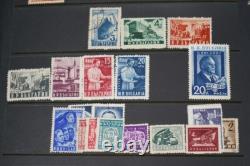 Bulgaria Collection Of 2000+ Stamps Mint & Used Stored In Album On Stock Pages