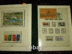 Bundle 1960 1992 canceled Collection in 3 Lindner-T Pre-printed Albums