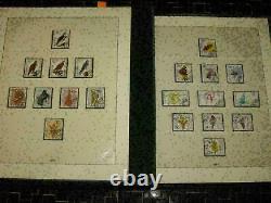 Bundle 1960 1992 canceled Collection in 3 Lindner-T Pre-printed Albums