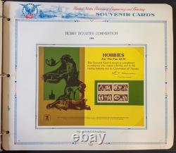 Bureau Souvenir Cards Stamp Collection White Ace Albums 3 Volume Set ZAYIX