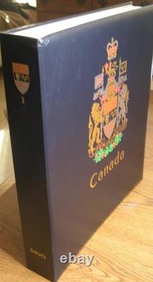 CANADA 1851-1969 MNH/MH/USED Collection DAVO HINGELESS Album BBZ