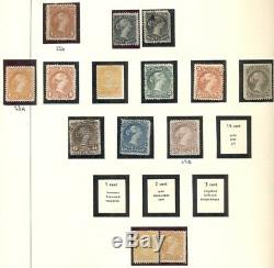 CANADA COLLECTION 1851-1989, All mint, earlies withng, two albums, Scott $42,474