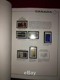 CANADA, Excellent Stamp Collection Scott album 50% Filled