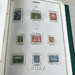 CANADA & PROVINCES Stamp Collection In Harris Album Nice Clear Showguards