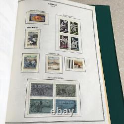 CANADA & PROVINCES Stamp Collection In Harris Album Nice Clear Showguards