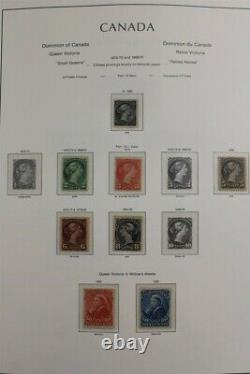 CANADA Premium 1859-2006 MH / MNH 3 Albums Victoria INVESTMENT Stamp Collection