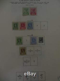 CAYMAN ISLANDS Beautiful Very Fine Mint collection on album pages. SG Cat £532