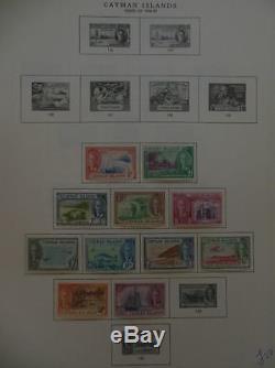 CAYMAN ISLANDS Beautiful Very Fine Mint collection on album pages. SG Cat £532