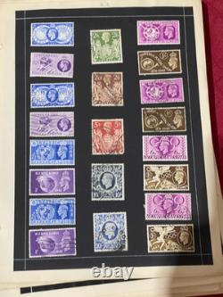 CDE1 World & Australia Collection/accumulation on thick stack of album leaves a