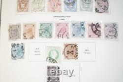 CENTRAL EUROPE 1850s-1950s COLLECTION OF 2300+ STAMPS MINT & USED IN SCOTT ALBUM