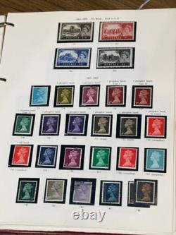 CEO2 Great Britain collection in bulging older Gibbons printed album. Commences