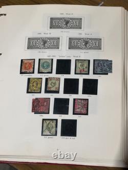 CEO2 Great Britain collection in bulging older Gibbons printed album. Commences