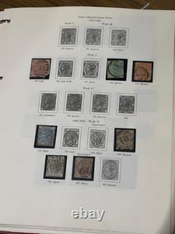 CEO2 Great Britain collection in bulging older Gibbons printed album. Commences