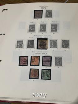 CEO2 Great Britain collection in bulging older Gibbons printed album. Commences