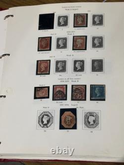 CEO2 Great Britain collection in bulging older Gibbons printed album. Commences