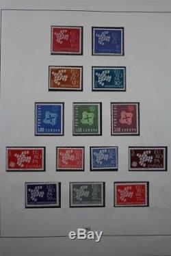 CEPT Europe Europa MNH 1956-2004 Premium 5 Lindner Album Stamp Collection