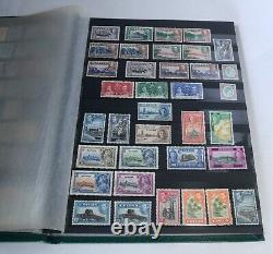 CEYLON Postage Stamp Collection Album British Commonwealth Asia Sri Lanka