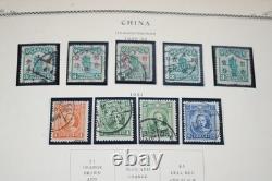 CHINA 1897-1980s COLLECTION OF 1,150+ STAMPS MINT & USED IN SCOTT ALBUM