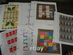 COLLECTION 45 GENERIC SMILERS SHEETS LS1 LS60 STAMPS with ALBUM