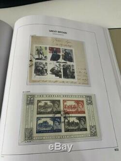 COMPLETE QEII USED COLLECTION 1952-2015. 5 pristine davo albums