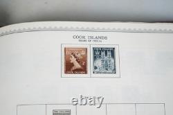 COOK ISLANDS 1920s-1980s COLLECTION OF 500+ MINT STAMPS STORED IN HARRIS ALBUM