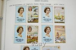COOK ISLANDS 1920s-1980s COLLECTION OF 500+ MINT STAMPS STORED IN HARRIS ALBUM
