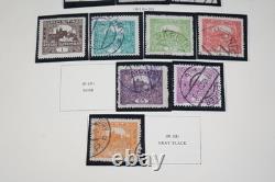 CZECHOSLOVAKIA 1910s-1940s COLLECTION OF 550+ STAMPS MINT & USED IN SCOTT ALBUM