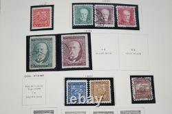 CZECHOSLOVAKIA 1910s-1940s COLLECTION OF 550+ STAMPS MINT & USED IN SCOTT ALBUM