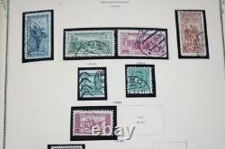CZECHOSLOVAKIA 1910s-1940s COLLECTION OF 550+ STAMPS MINT & USED IN SCOTT ALBUM