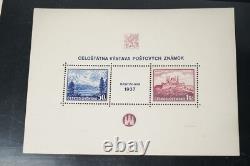CZECHOSLOVAKIA COLLECTION OF 2600+ STAMPS & 5 FDCs MINT & USED IN LARGE ALBUM