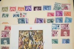 CZECHOSLOVAKIA COLLECTION OF 2600+ STAMPS & 5 FDCs MINT & USED IN LARGE ALBUM