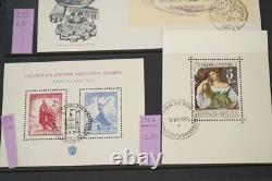 CZECHOSLOVAKIA COLLECTION OF 2600+ STAMPS & 5 FDCs MINT & USED IN LARGE ALBUM