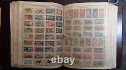Cam to G B worldwide stamp collection in Harris album est 9500 stamps
