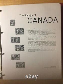 Canada 1870-1983 Mostly Used Stamp Collection in Stanley Gibbons Album HIGH CV